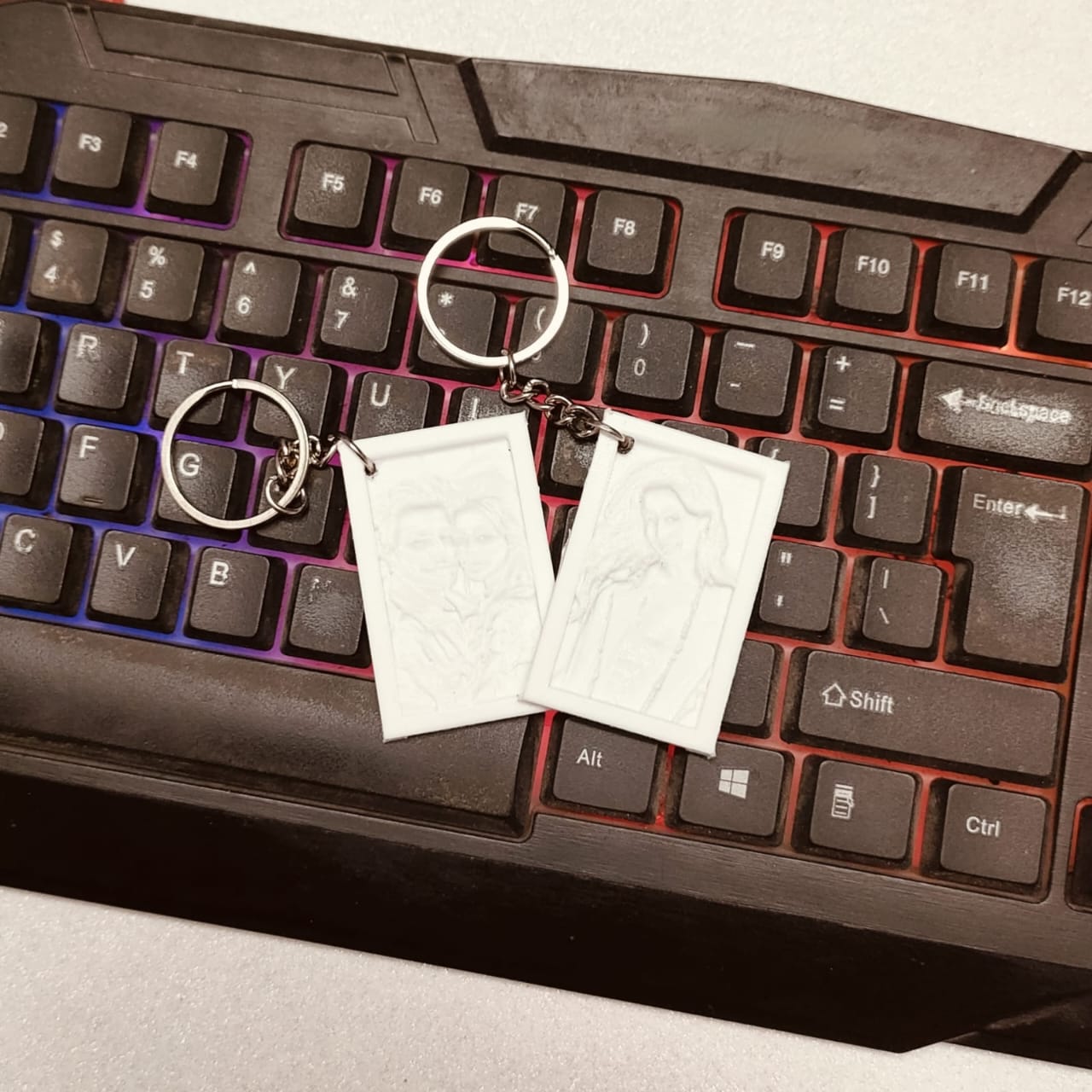 Personalised Magic Keychains (Pack of 3)