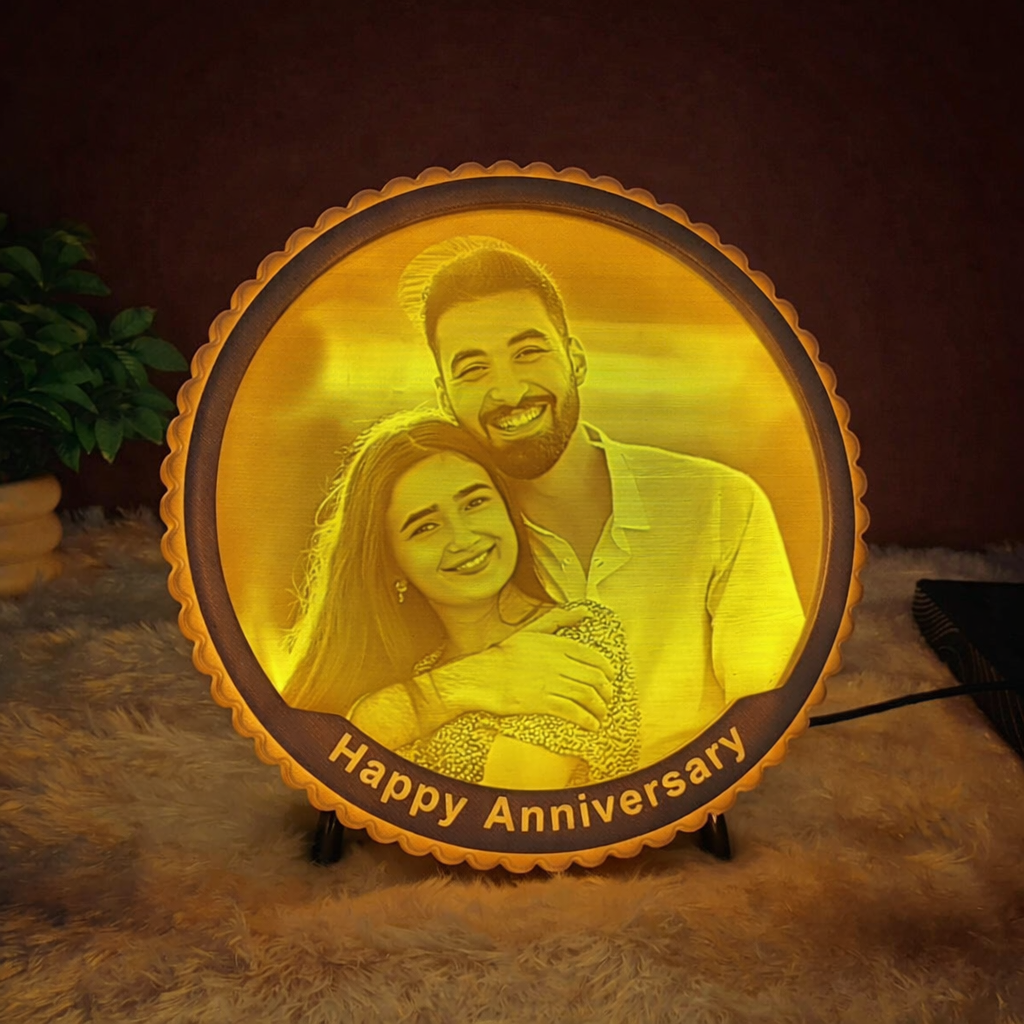 Personalised 3D Printed Led Frame