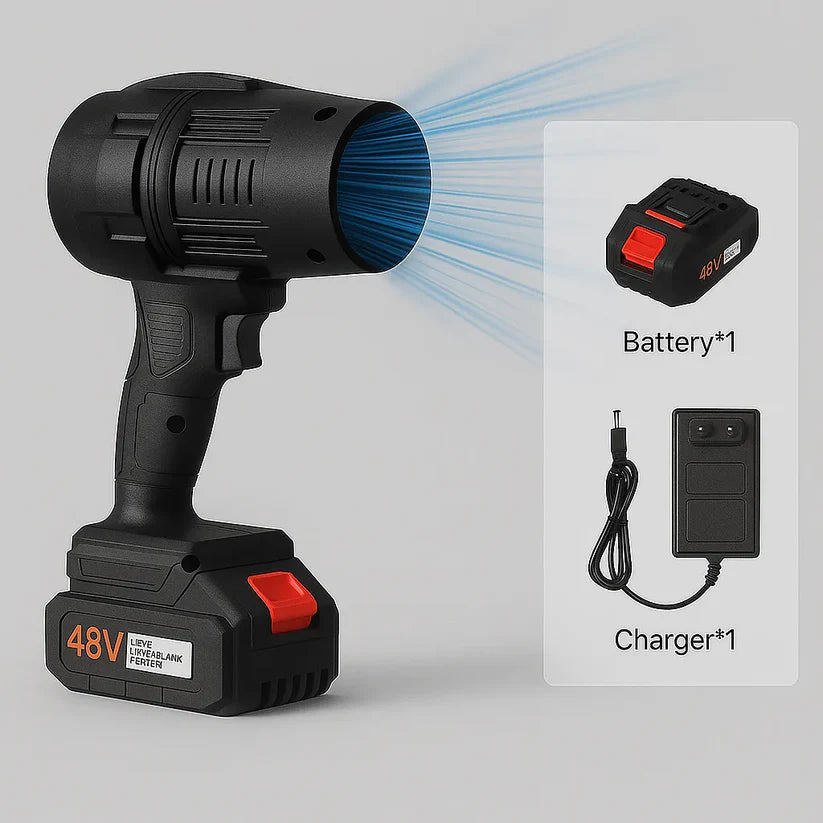 Jetblower™ - The Most Powerful Rechargeable Turbo Air Blower System (150,000 RPM)